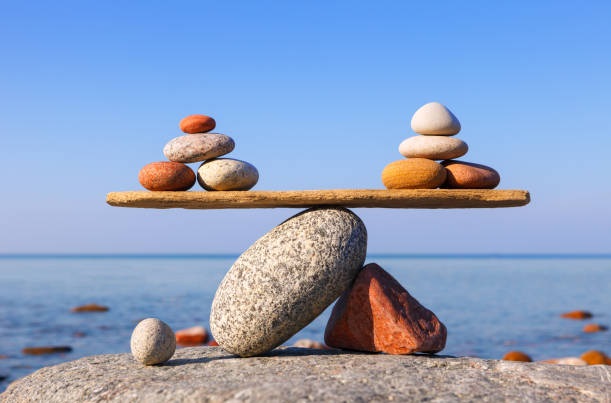 The thin line of balance